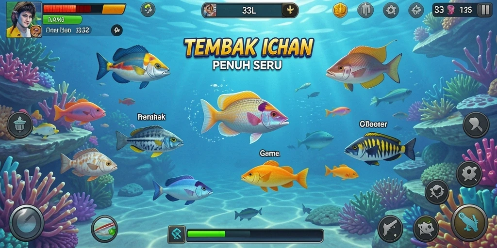 Tangkapan layar 33L menampilkan aksi seru saat menangkap ikan.