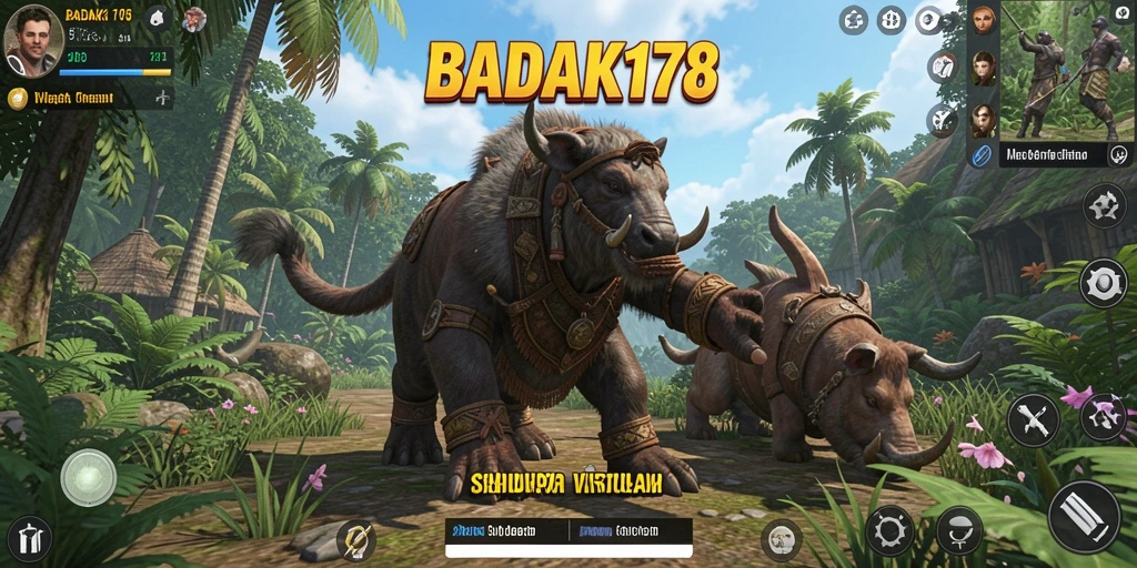 Tampilan menarik dari gameplay BADAK178 yang menggambarkan kehidupan virtual.