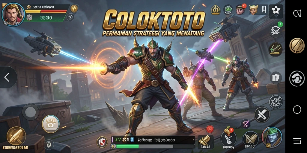 Tampilan gameplay COLOKTOTO yang menegangkan dan strategis.