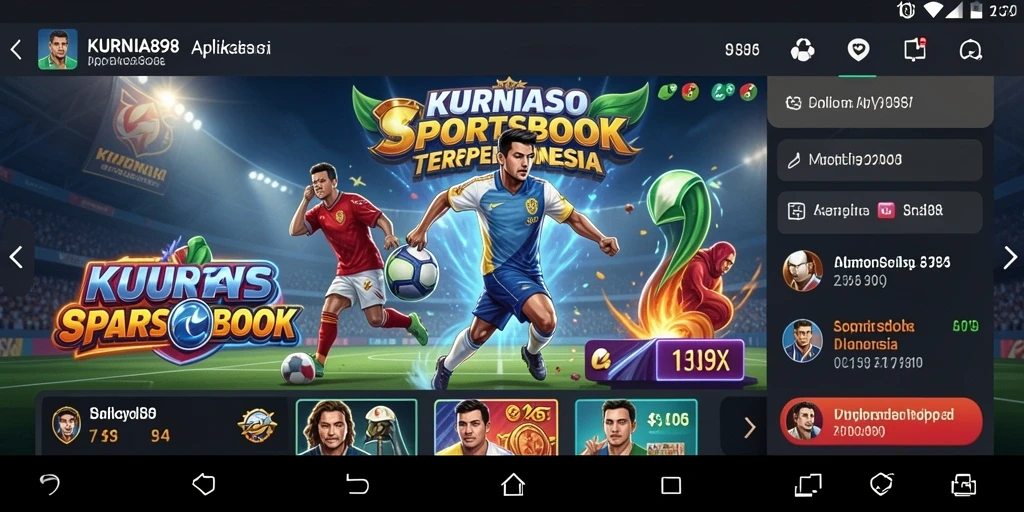 Tampilan gameplay Sportsbook yang menarik dan interaktif.